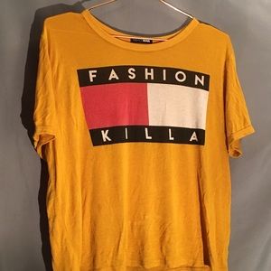 Fashion Nova Mustard Top